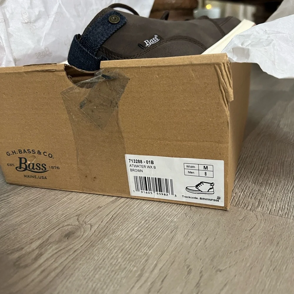 G.H Bass Men's AtWater WX B Brown
